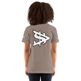 Alota Note$ Monogram Short-Sleeve Unisex T-Shirt Bella + Canvas 3001