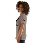 Alota Note$ Lettermark + Wordmark Short-Sleeve Unisex T-Shirt Bella + Canvas 3001