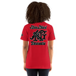 Alota Note$ Lettermark + Wordmark Short-Sleeve Unisex T-Shirt Bella + Canvas 3001