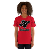 Alota Note$ Lettermark + Wordmark Short-Sleeve Unisex T-Shirt Bella + Canvas 3001