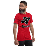 Alota Note$ Lettermark + Wordmark Short-Sleeve Unisex T-Shirt Bella + Canvas 3001