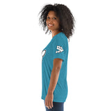 Alota Note$ Lettermark Unisex Tri-Blend T-Shirt Bella + Canvas 3413