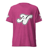 Alota Note$ Lettermark Unisex Tri-Blend T-Shirt Bella + Canvas 3413