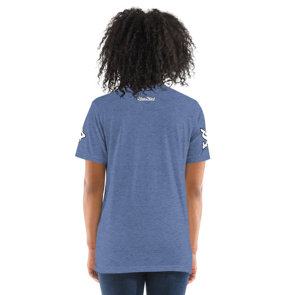 Alota Note$ Lettermark Unisex Tri-Blend T-Shirt Bella + Canvas 3413