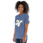 Alota Note$ Lettermark Unisex Tri-Blend T-Shirt Bella + Canvas 3413