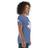 Alota Note$ Lettermark Unisex Tri-Blend T-Shirt Bella + Canvas 3413