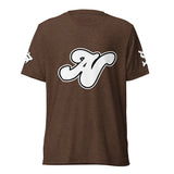 Alota Note$ Lettermark Unisex Tri-Blend T-Shirt Bella + Canvas 3413