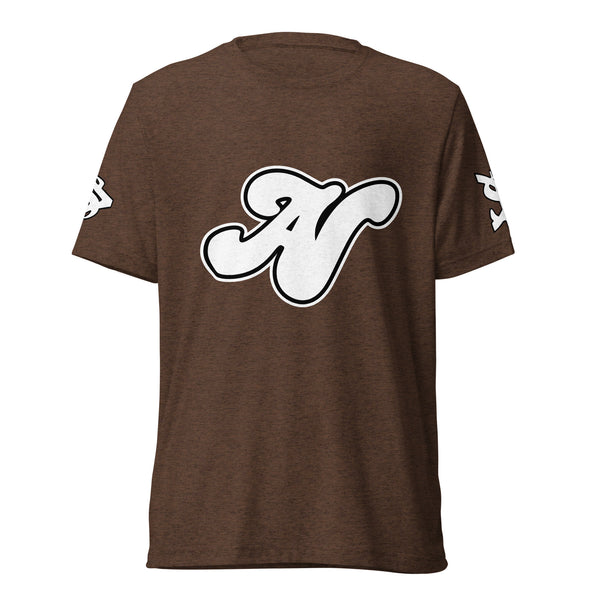 Alota Note$ Lettermark Unisex Tri-Blend T-Shirt Bella + Canvas 3413