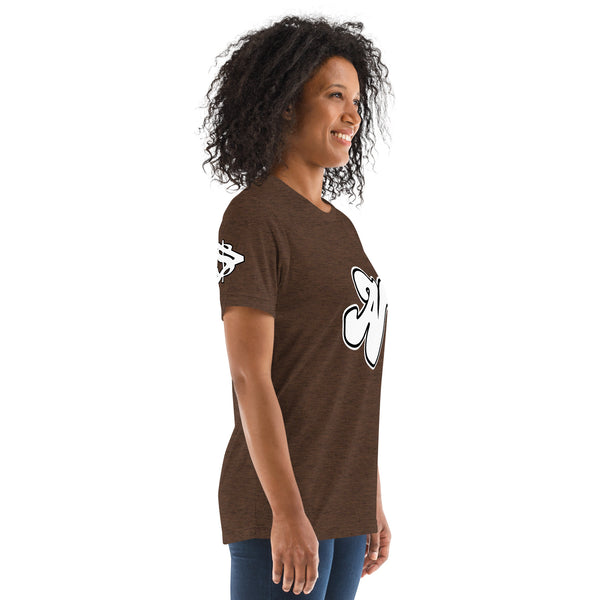 Alota Note$ Lettermark Unisex Tri-Blend T-Shirt Bella + Canvas 3413