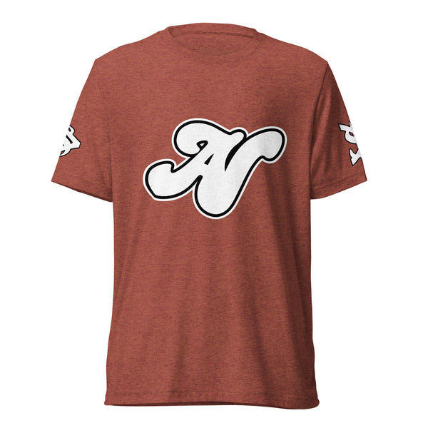 Alota Note$ Lettermark Unisex Tri-Blend T-Shirt Bella + Canvas 3413