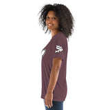 Alota Note$ Lettermark Unisex Tri-Blend T-Shirt Bella + Canvas 3413