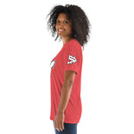 Alota Note$ Lettermark Unisex Tri-Blend T-Shirt Bella + Canvas 3413