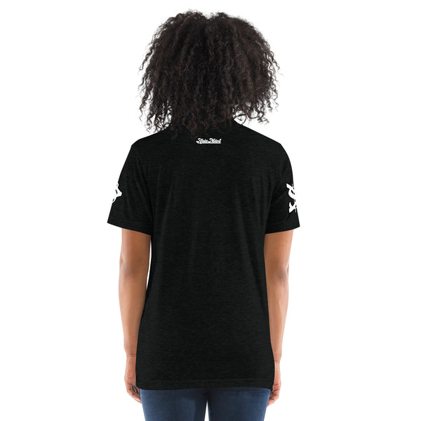 Alota Note$ Lettermark Unisex Tri-Blend T-Shirt Bella + Canvas 3413