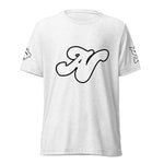 Alota Note$ Lettermark Unisex Tri-Blend T-Shirt Bella + Canvas 3413