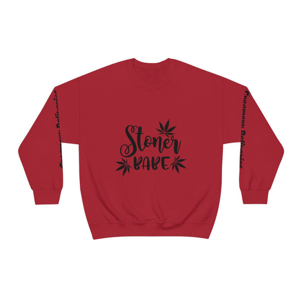 Creamery Deliveries 'Stoner Babe' Women's Heavy Blend™ Crewneck Sweatshirt