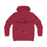 On Fleek Clothing 'Beautiful' Girlie College Hoodie