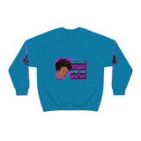 On Fleek Clothing 'Melanin Poppin' Heavy Blend™ Crewneck Sweatshirt