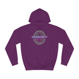 Creamery Deliveries 'Purple Haze' Women's College Hoodie