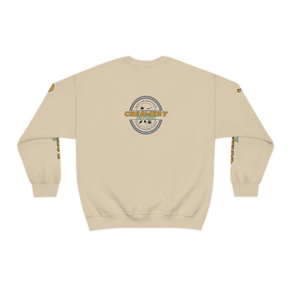 Creamery Deliveries 'Cannabis Snaked Spiff' Unisex Heavy Blend™ Crewneck Sweatshirt