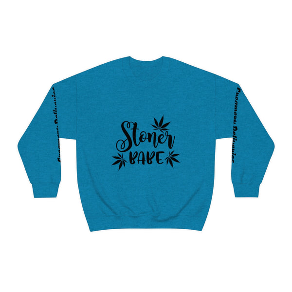 Creamery Deliveries 'Stoner Babe' Women's Heavy Blend™ Crewneck Sweatshirt