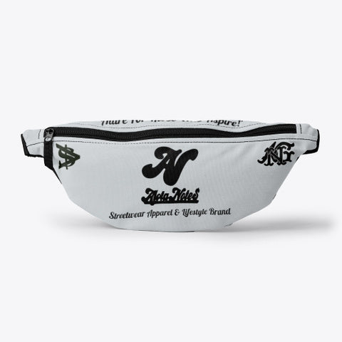 Alota Note$ Logo and Slogan Fanny Packs