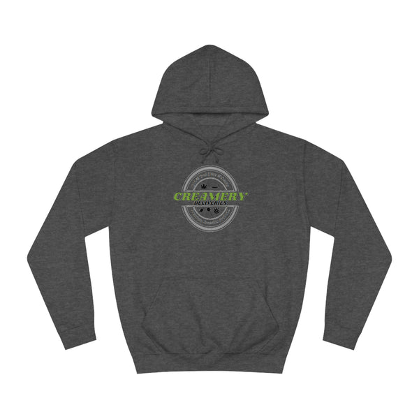 Creamery Deliveries 'Lime Skull Smokey' College Hoodie