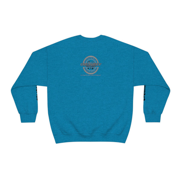 Creamery Deliveries 'Stoner Babe' Women's Heavy Blend™ Crewneck Sweatshirt