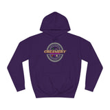 Creamery Deliveries 'Crowned Spliffs' Unisex College Hoodie