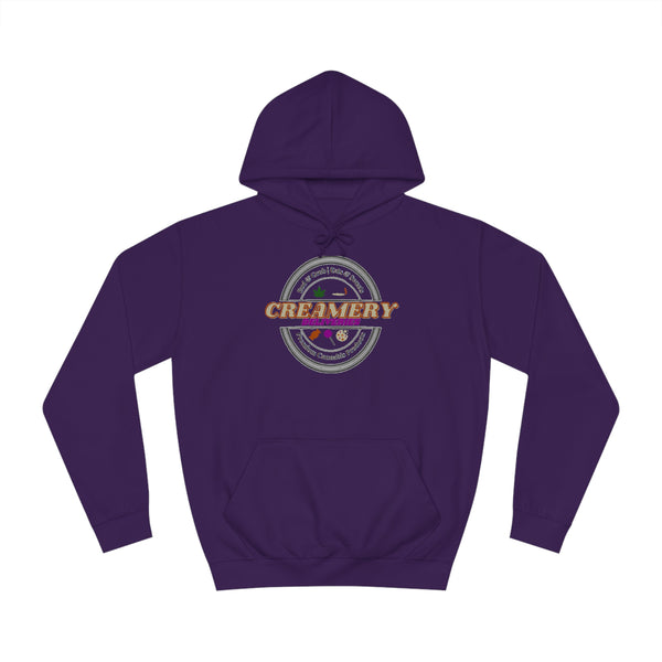 Creamery Deliveries 'Crowned Spliffs' Unisex College Hoodie