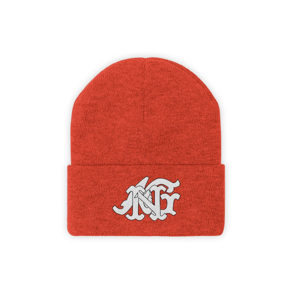 Alota Note$ Garmentry Monogram Knit Beanie