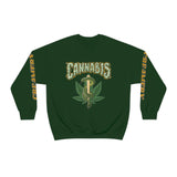 Creamery Deliveries 'Cannabis Snaked Spiff' Unisex Heavy Blend™ Crewneck Sweatshirt