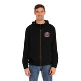 RNS Global Men's Full-Zip Hoodie (AOP) - Black