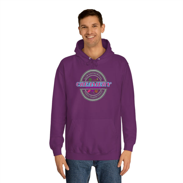 Creamery Deliveries 'Purple Haze' Women's College Hoodie