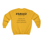 D'IMAG'E Couture African Drip Unisex Crewneck Sweatshirt