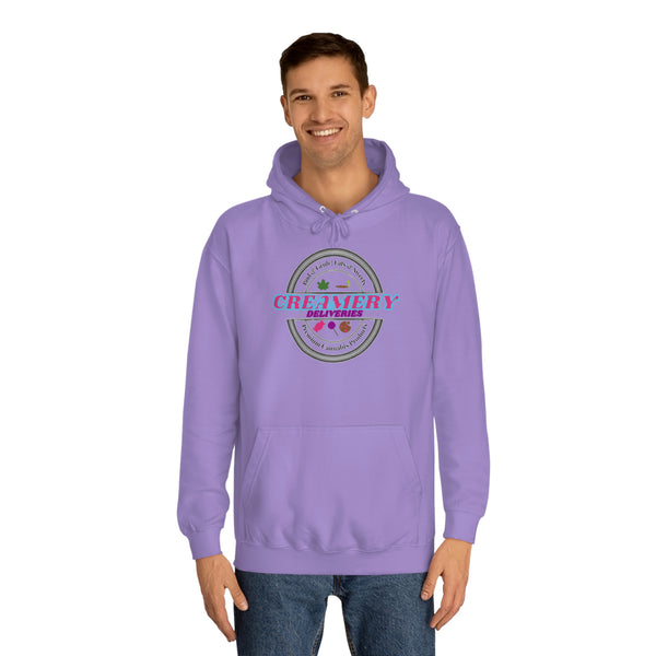 Creamery Deliveries 'Purple Haze' Women's College Hoodie