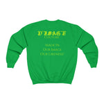 D'IMAG'E Couture African Drip Unisex Crewneck Sweatshirt