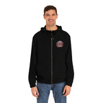 RNS Global Men's Full-Zip Hoodie (AOP) - Black