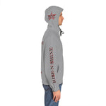 RNS Global Men's Full-Zip Hoodie (AOP) - Grey