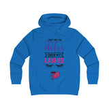 On Fleek Clothing 'Can't See My Haters' Girlie College Hoodie