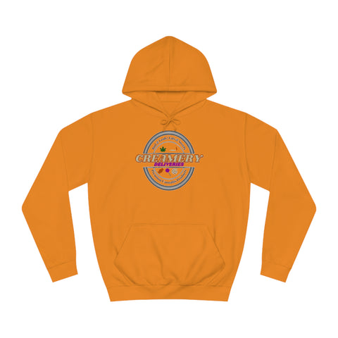 Creamery Deliveries 'Crowned Spliffs' Unisex College Hoodie