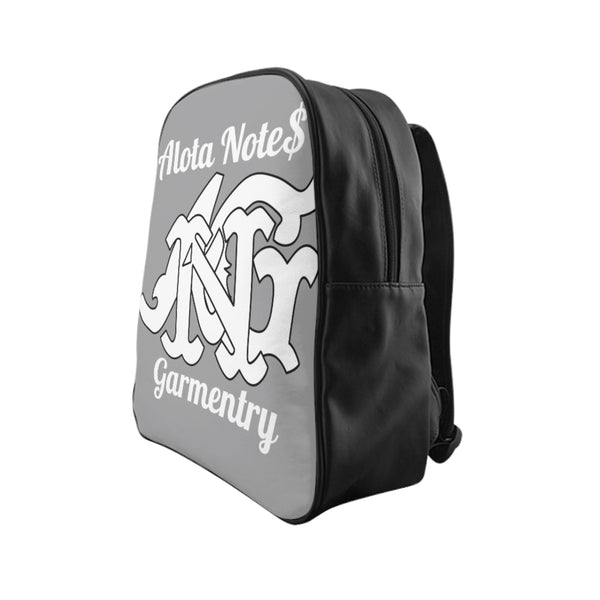 Alota Note$ Garmentry Monogram Everyday Backpack-Smoke Grey