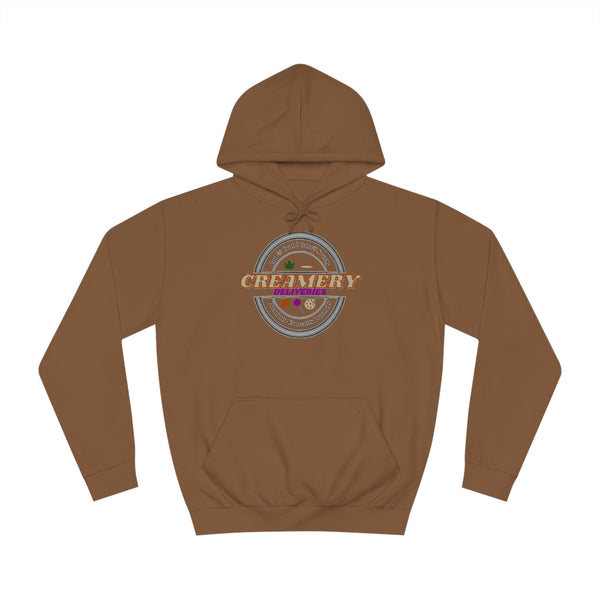 Creamery Deliveries 'Crowned Spliffs' Unisex College Hoodie