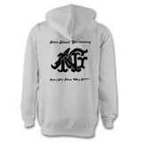 Alota Note$ Retro Wordmark Zip Hoodie