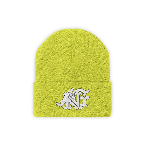 Alota Note$ Garmentry Monogram Knit Beanie