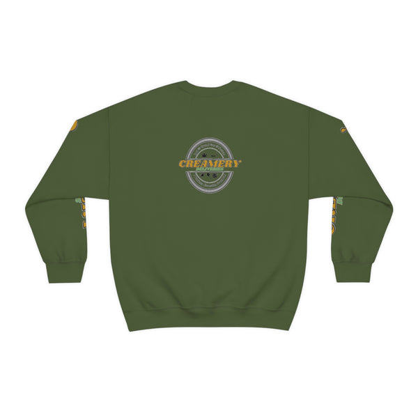 Creamery Deliveries 'Cannabis Snaked Spiff' Unisex Heavy Blend™ Crewneck Sweatshirt