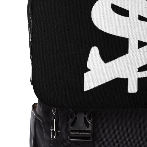 Alota Note$ 'Greater Than Money' Icon Unisex Casual Shoulder Backpack