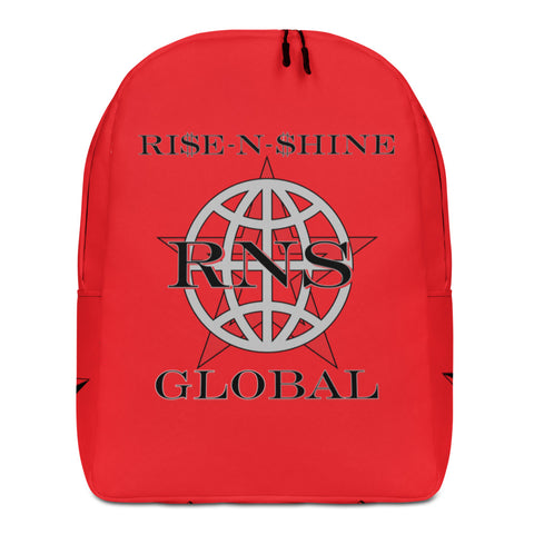 RNS Global Minimalist Backpack-Red