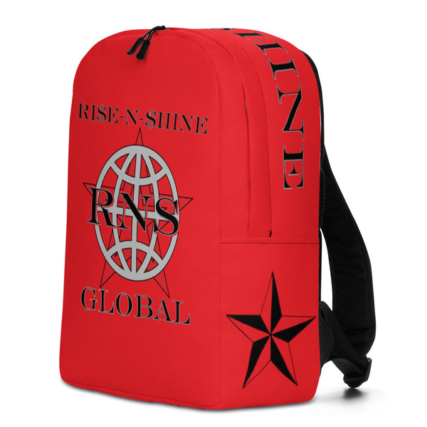 RNS Global Minimalist Backpack-Red