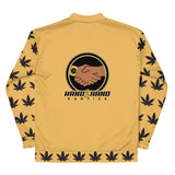 Hand 2 Hand Exotics Unisex Bomber Jacket - Gold