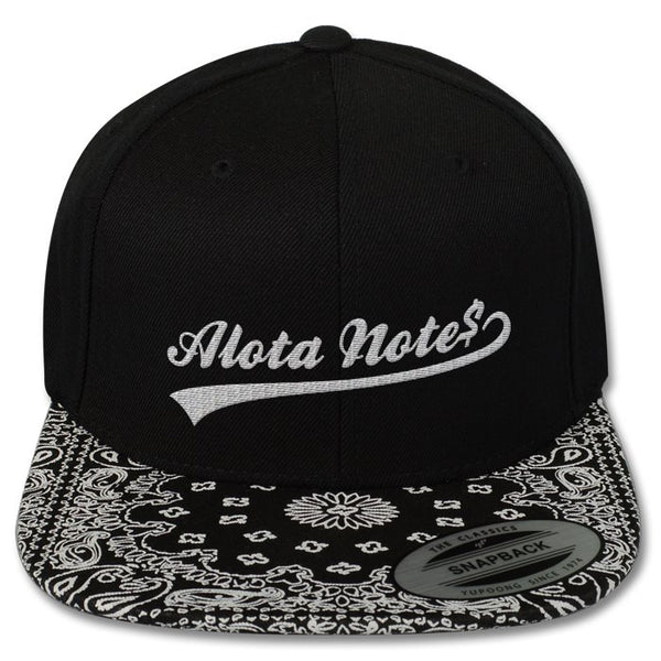 Alota Note$ Ballpark Premium Printed Brim Snapback